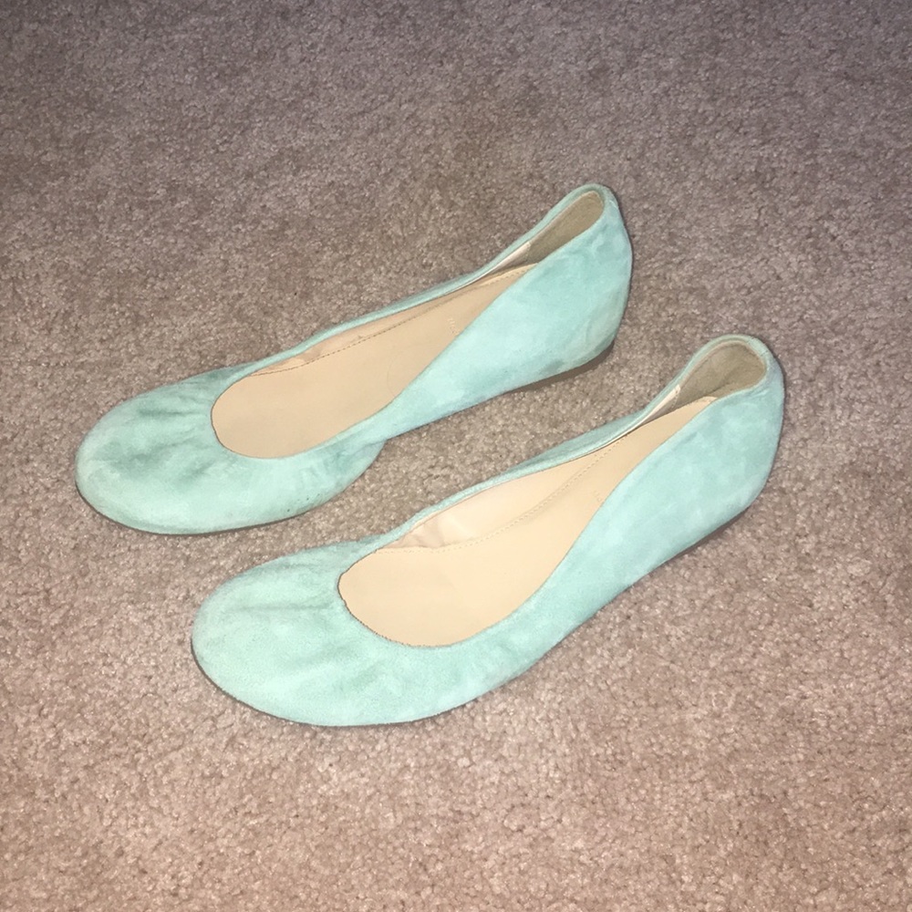 J crew ballet flats size 8